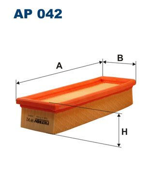 Obrázok Vzduchový filter FILTRON  AP042