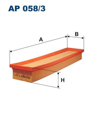 Obrázok Vzduchový filter FILTRON  AP0583