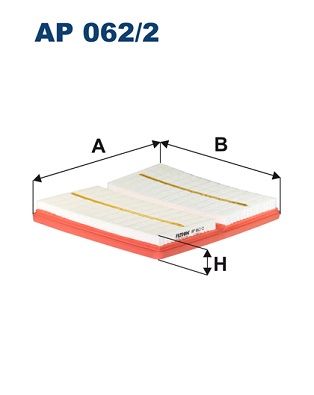 Obrázok Vzduchový filter FILTRON  AP0622