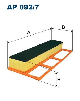 Obrázok Vzduchový filter FILTRON  AP0927