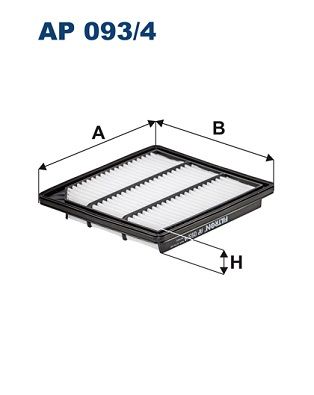 Obrázok Vzduchový filter FILTRON  AP0934