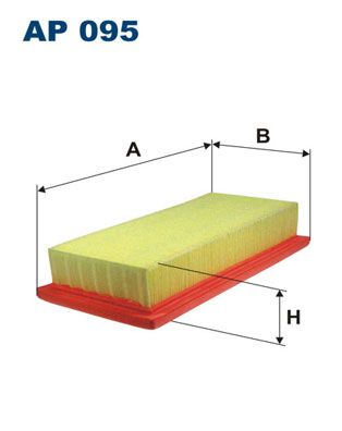 Obrázok Vzduchový filter FILTRON  AP095