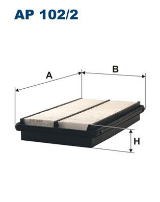 Obrázok Vzduchový filter FILTRON  AP1022