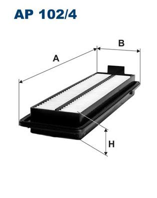 Obrázok Vzduchový filter FILTRON  AP1024