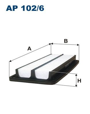 Obrázok Vzduchový filter FILTRON  AP1026