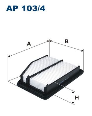 Obrázok Vzduchový filter FILTRON  AP1034