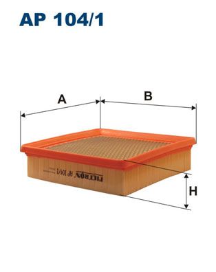 Obrázok Vzduchový filter FILTRON  AP1041