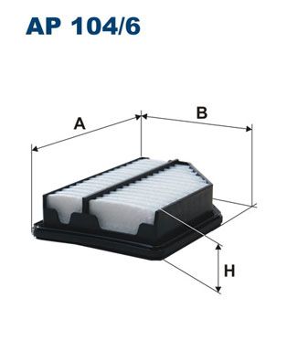 Obrázok Vzduchový filter FILTRON  AP1046