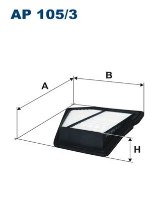 Obrázok Vzduchový filter FILTRON  AP1053