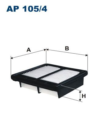 Obrázok Vzduchový filter FILTRON  AP1054