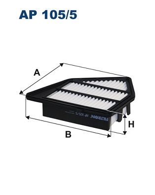 Obrázok Vzduchový filter FILTRON  AP1055