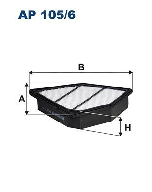 Obrázok Vzduchový filter FILTRON  AP1056