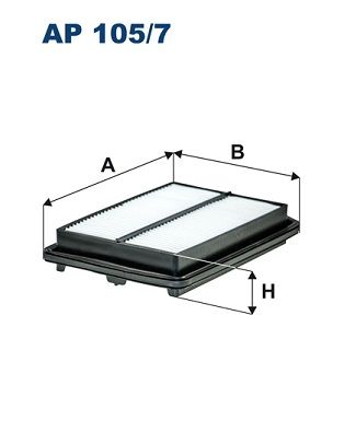 Obrázok Vzduchový filter FILTRON  AP1057