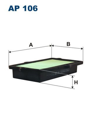 Obrázok Vzduchový filter FILTRON  AP106