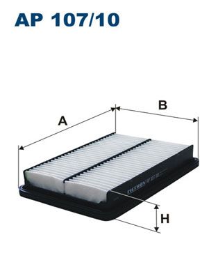 Obrázok Vzduchový filter FILTRON  AP10710