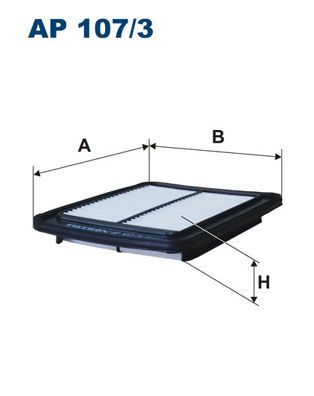 Obrázok Vzduchový filter FILTRON  AP1073
