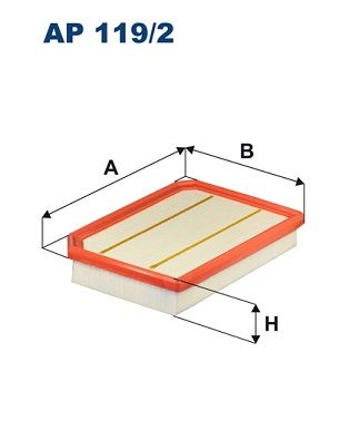 Obrázok Vzduchový filter FILTRON  AP1192