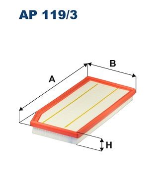 Obrázok Vzduchový filter FILTRON  AP1193