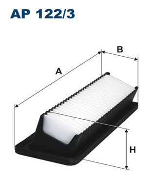 Obrázok Vzduchový filter FILTRON  AP1223