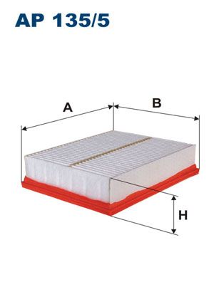 Obrázok Vzduchový filter FILTRON  AP1355