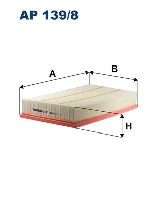 Obrázok Vzduchový filter FILTRON  AP1398