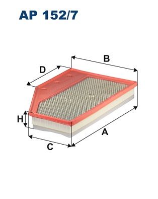 Obrázok Vzduchový filter FILTRON  AP1527