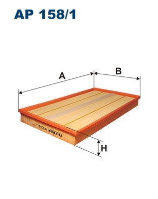 Obrázok Vzduchový filter FILTRON  AP1581