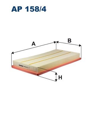 Obrázok Vzduchový filter FILTRON  AP1584