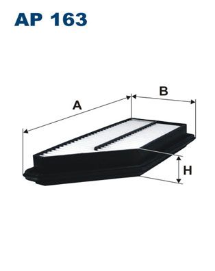Obrázok Vzduchový filter FILTRON  AP163