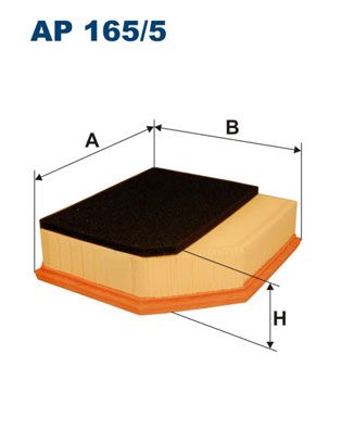 Obrázok Vzduchový filter FILTRON  AP1655