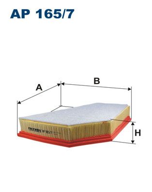 Obrázok Vzduchový filter FILTRON  AP1657