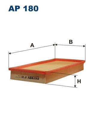 Obrázok Vzduchový filter FILTRON  AP180