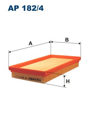Obrázok Vzduchový filter FILTRON  AP1824