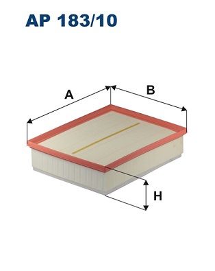 Obrázok Vzduchový filter FILTRON  AP18310