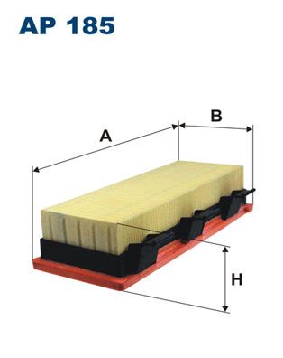 Obrázok Vzduchový filter FILTRON  AP185