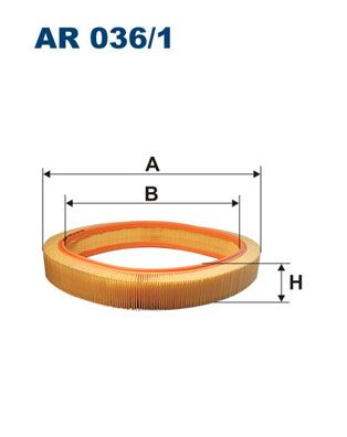 Obrázok Vzduchový filter FILTRON  AR0361