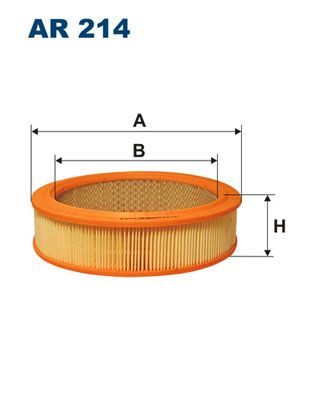 Obrázok Vzduchový filter FILTRON  AR214