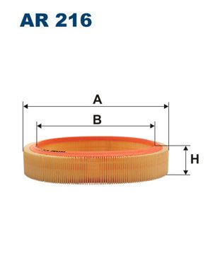 Obrázok Vzduchový filter FILTRON  AR216