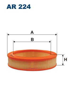 Obrázok Vzduchový filter FILTRON  AR224