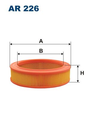 Obrázok Vzduchový filter FILTRON  AR226