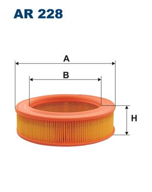 Obrázok Vzduchový filter FILTRON  AR228