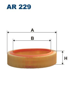 Obrázok Vzduchový filter FILTRON  AR229