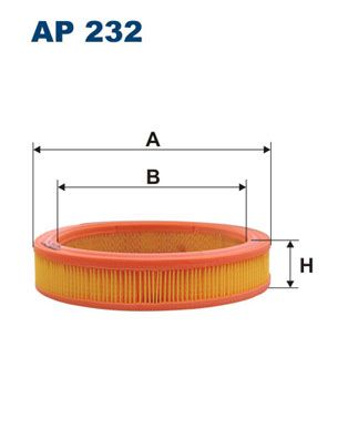 Obrázok Vzduchový filter FILTRON  AR232