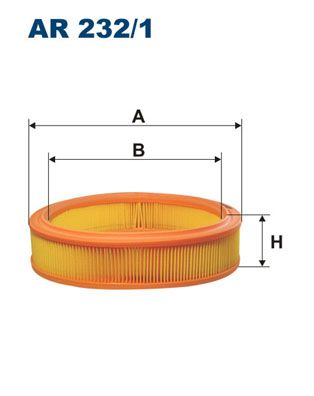 Obrázok Vzduchový filter FILTRON  AR2321