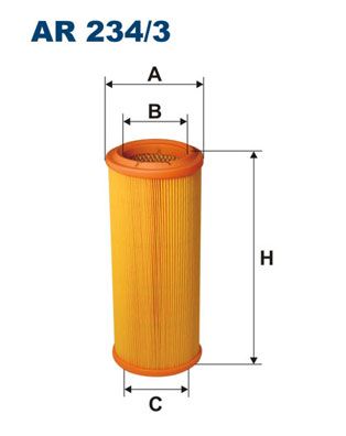 Obrázok Vzduchový filter FILTRON  AR2343