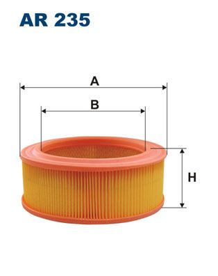 Obrázok Vzduchový filter FILTRON  AR235