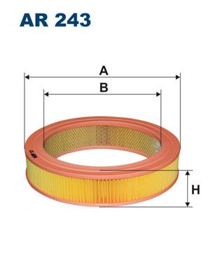 Obrázok Vzduchový filter FILTRON  AR243