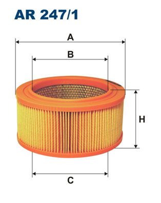 Obrázok Vzduchový filter FILTRON  AR2471