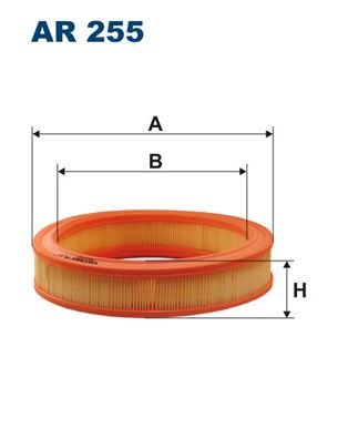 Obrázok Vzduchový filter FILTRON  AR255