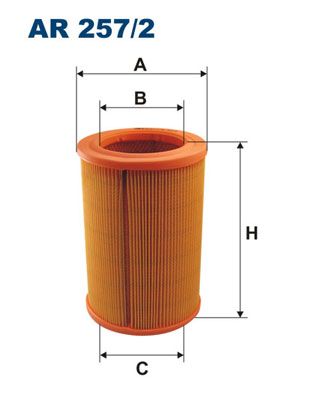 Obrázok Vzduchový filter FILTRON  AR2572